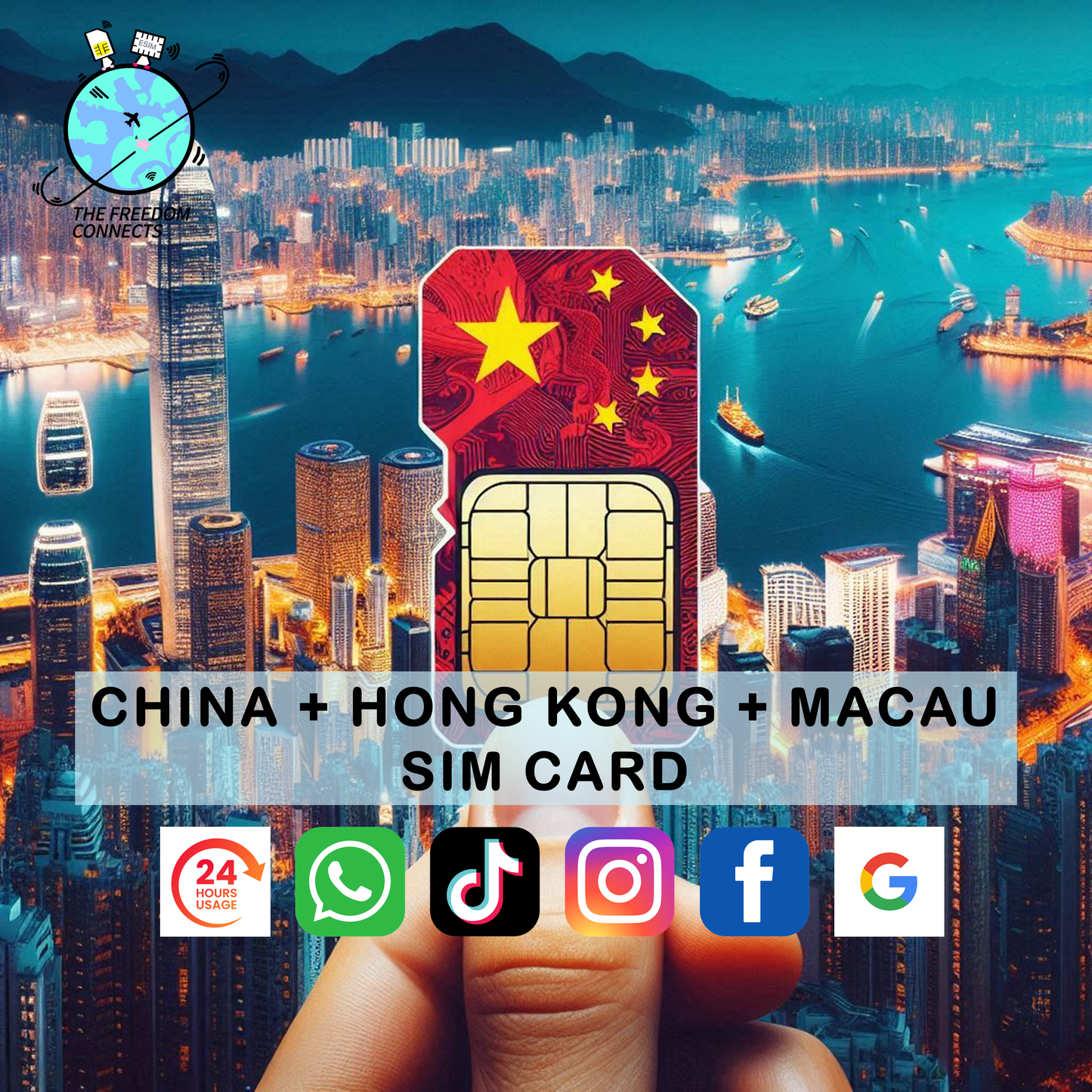 CHINA HONG KONG MACAU SIM CARD