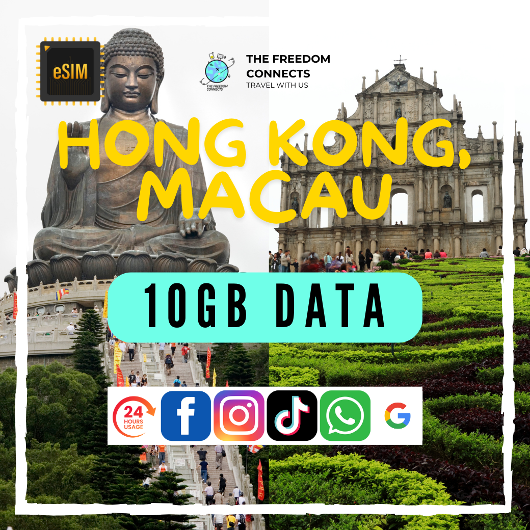 HONG KONG_MACAU 10GB DATA