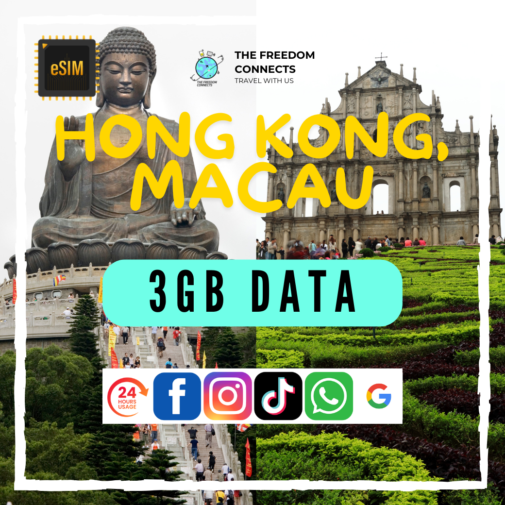 HONG KONG_MACAU 3GB DATA