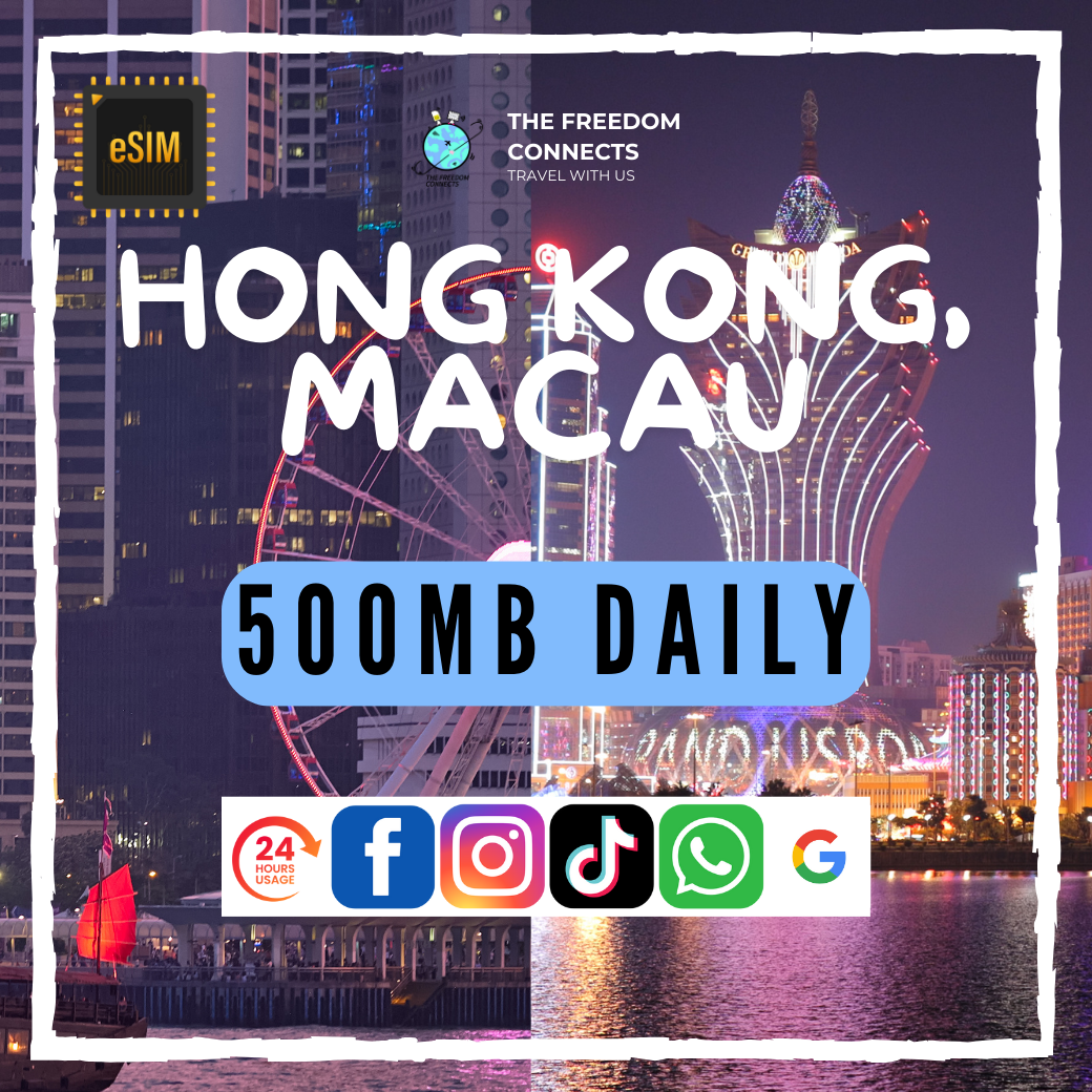 HONG KONG_MACAU 500MB DAILY