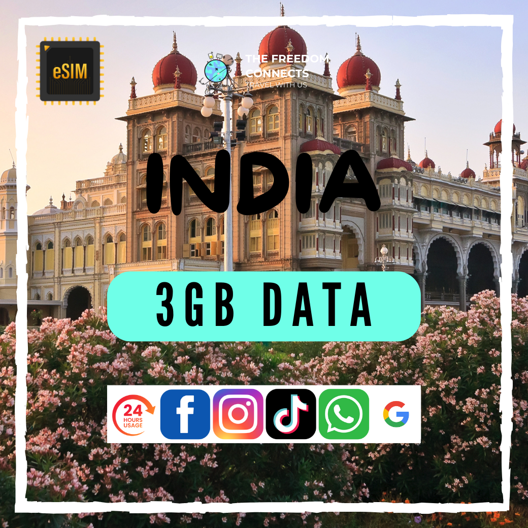 INDIA 3GB DATA