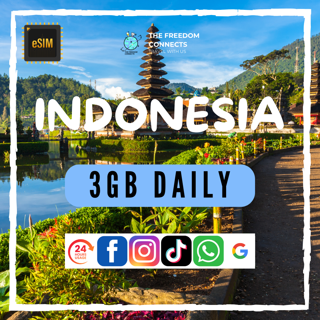 INDONESIA 3GB DAILY