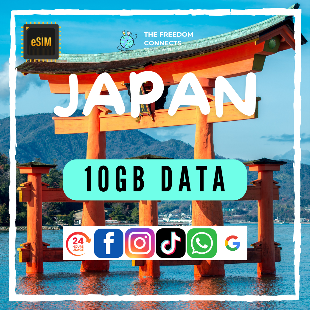 JAPAN 10GB DATA