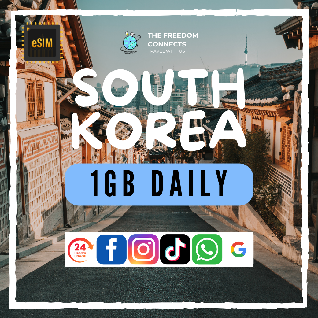 SOUTH KOREA 1GB DAILY