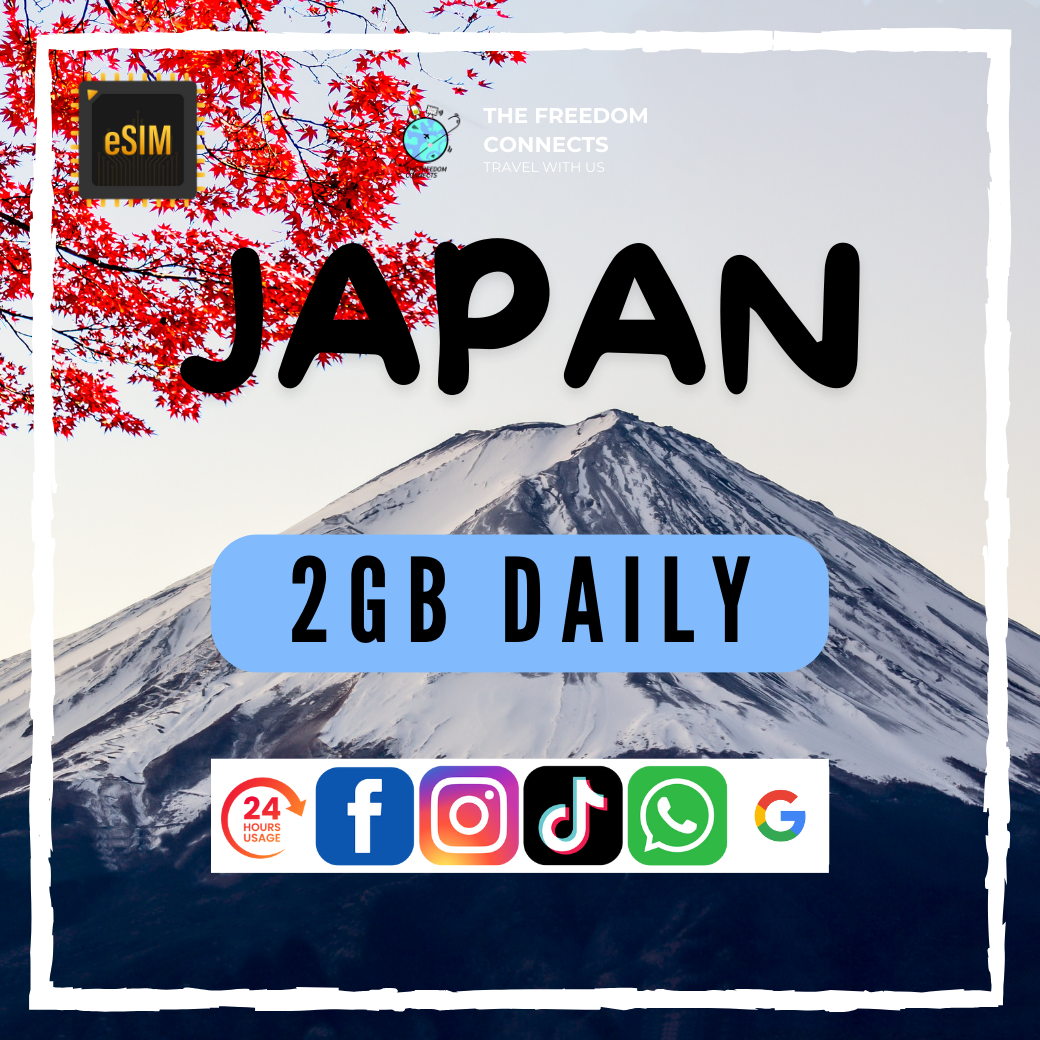 JAPAN 2GB DAILY