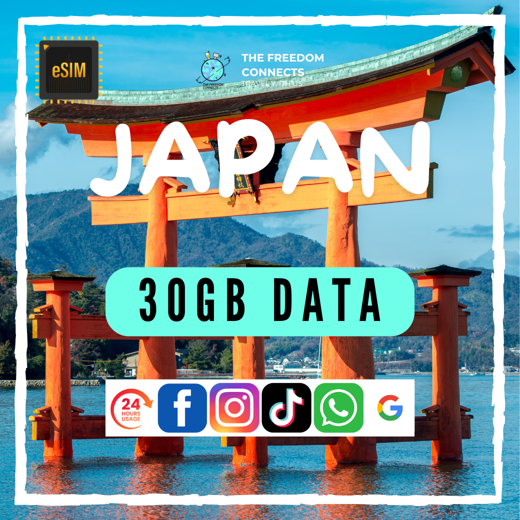 JAPAN 30GB DATA