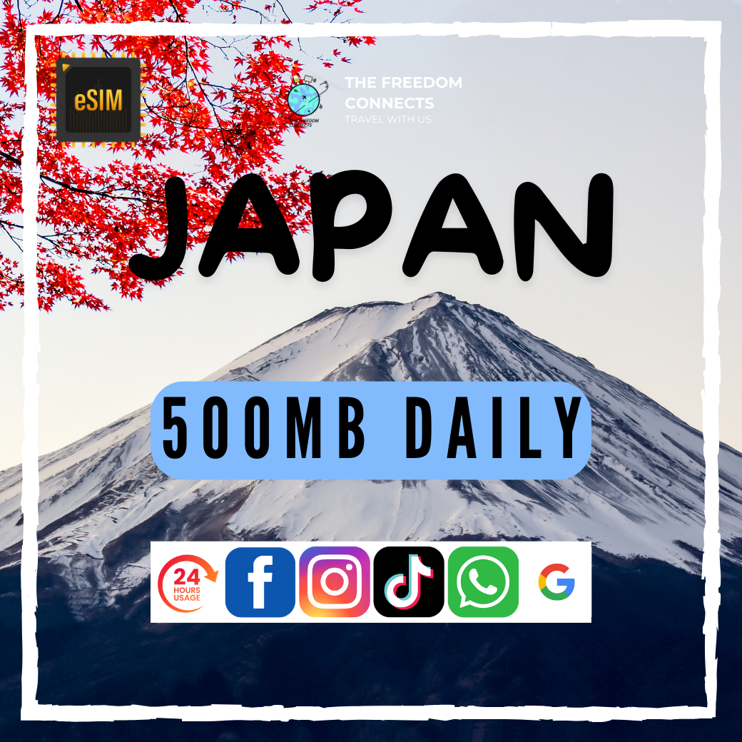 JAPAN 500MB DAILY