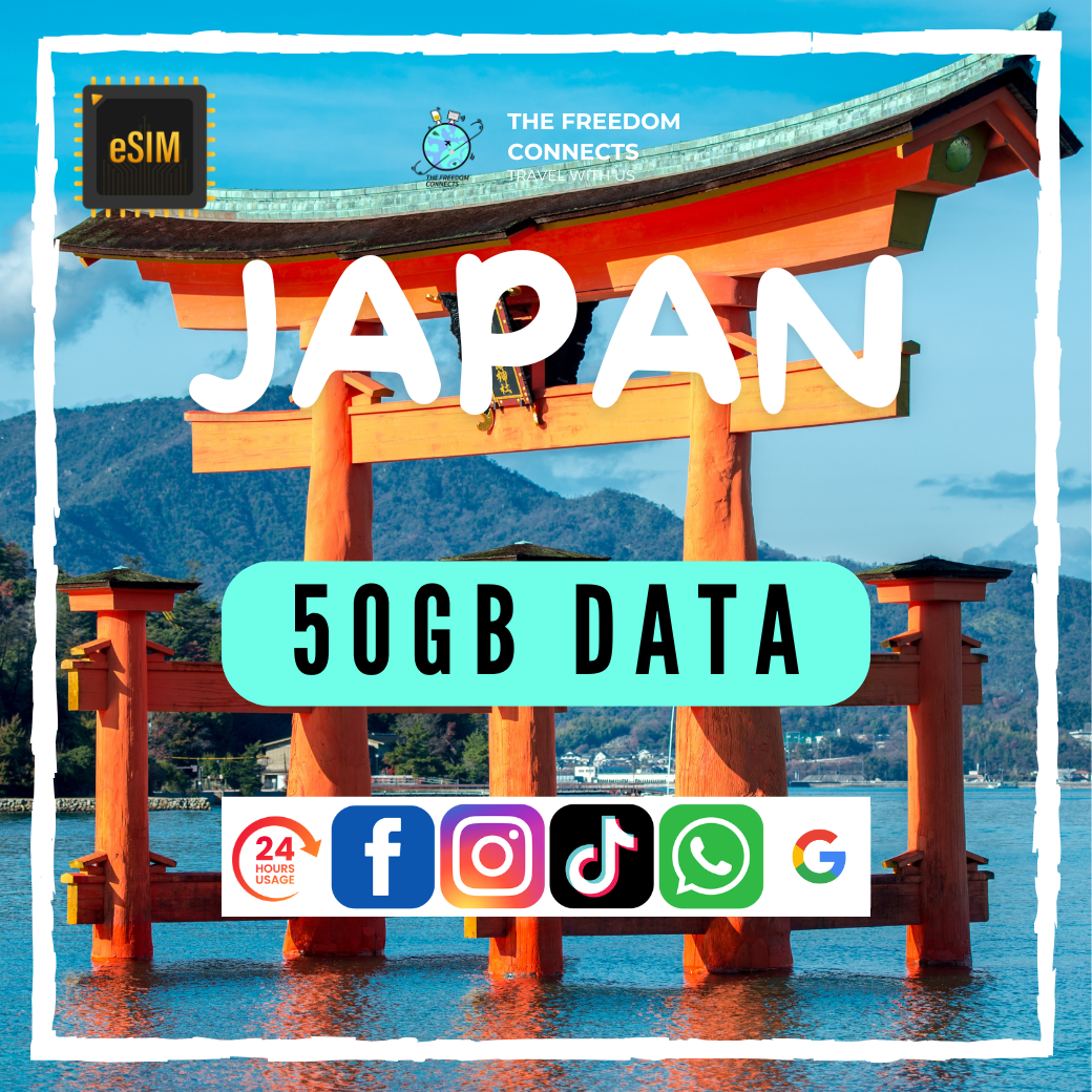 JAPAN 50GB DATA