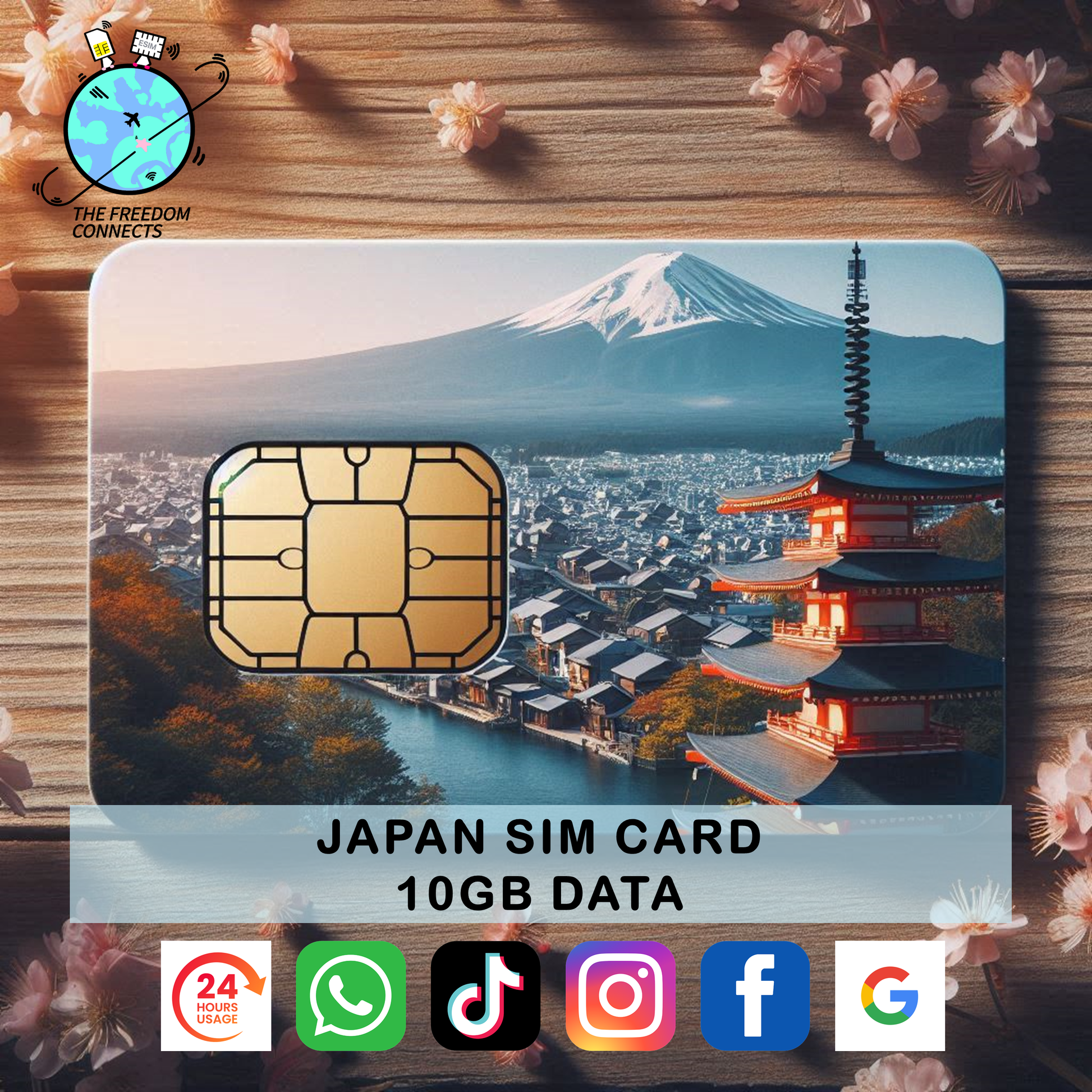 JAPAN SIM CARD 10GB DATA