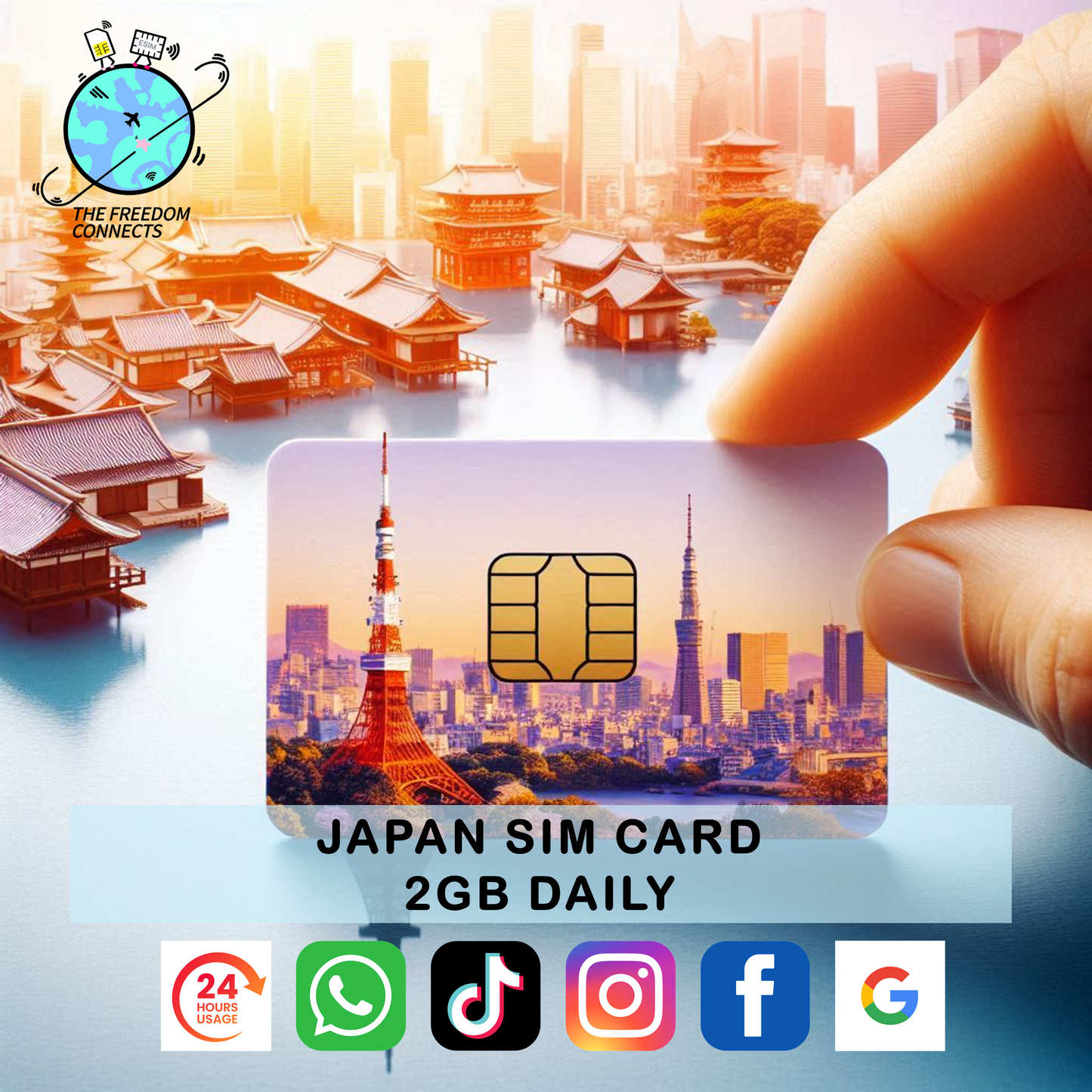 JAPAN SIM CARD 2GB DAILY