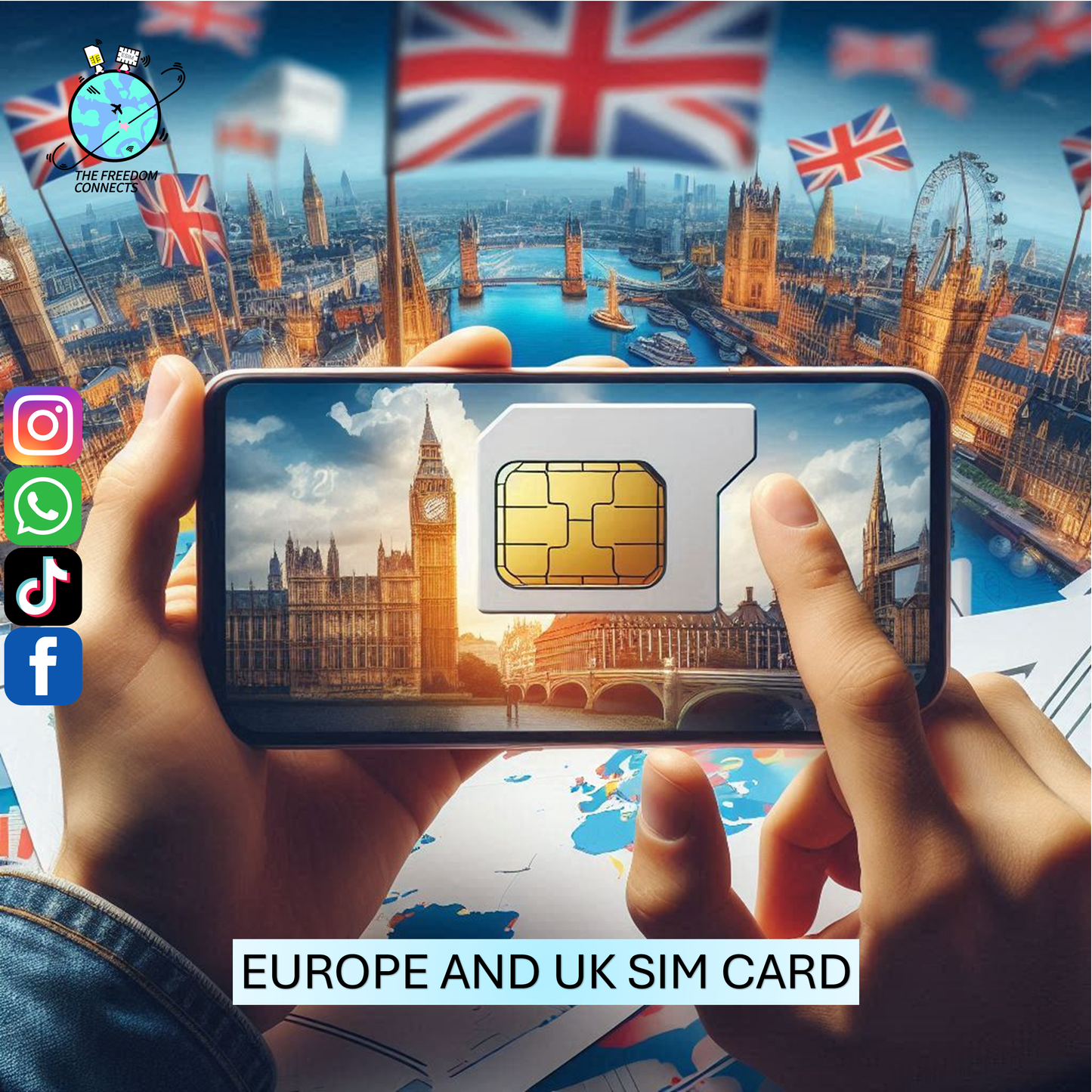 EUROPE UK UNITED KINGDOM SIM CARD