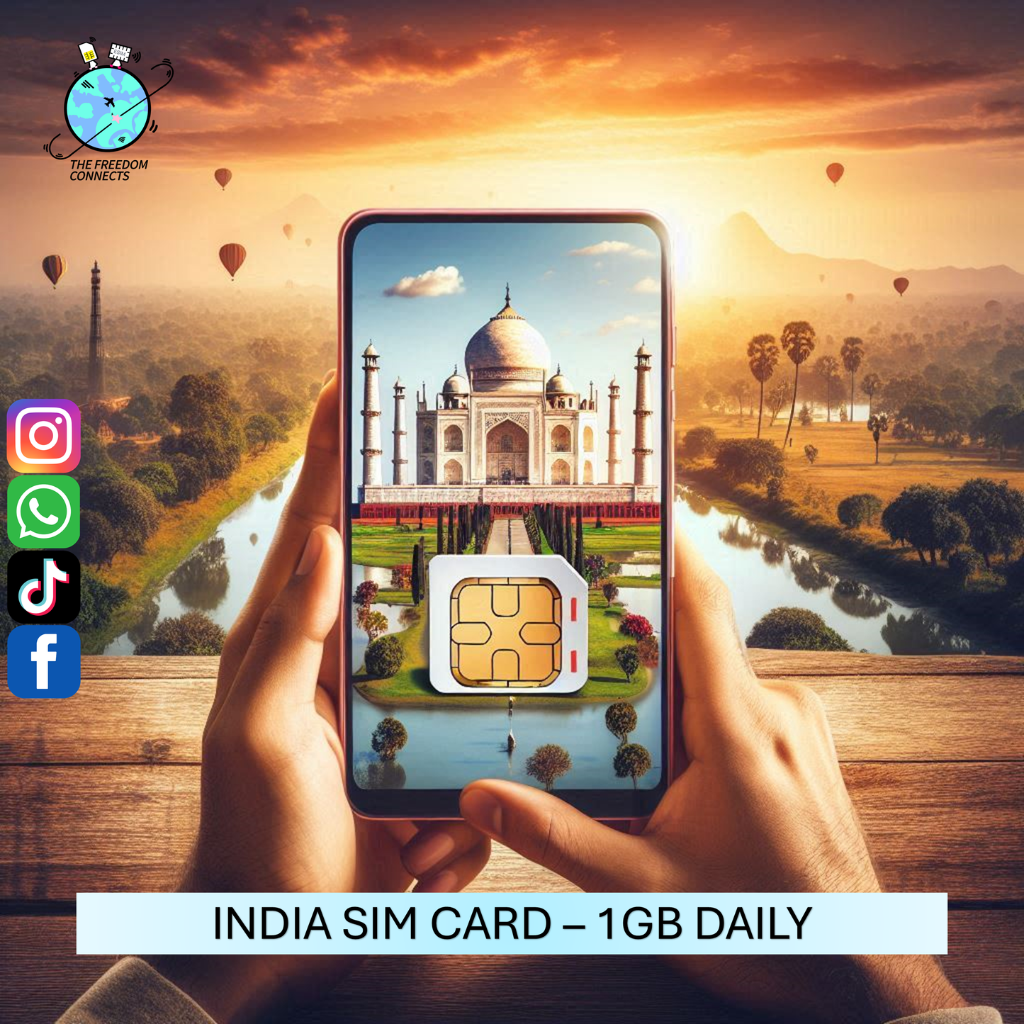 INDIA SIM CARD 1GB DAILY