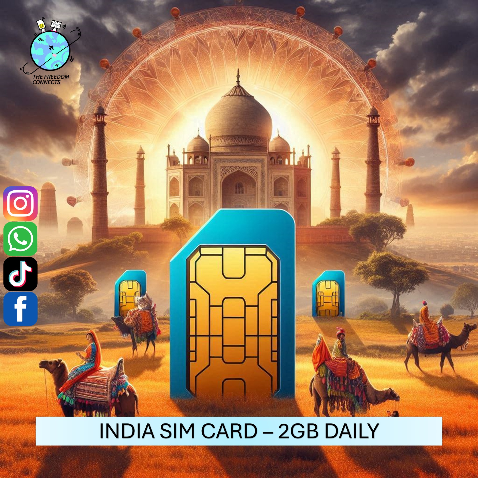 INDIA SIM CARD 2GB DAILY