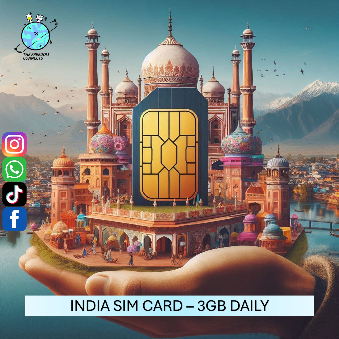 INDIA SIM CARD 3GB DAILY