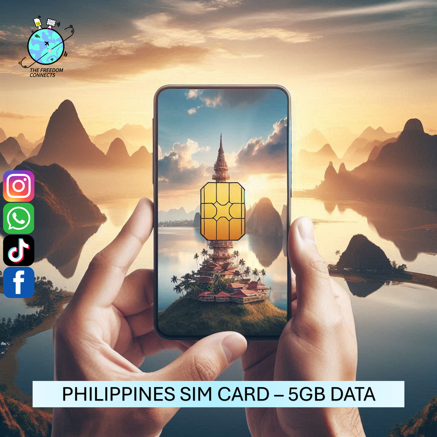 PHILIPPINES SIM CARD 5GB DATA