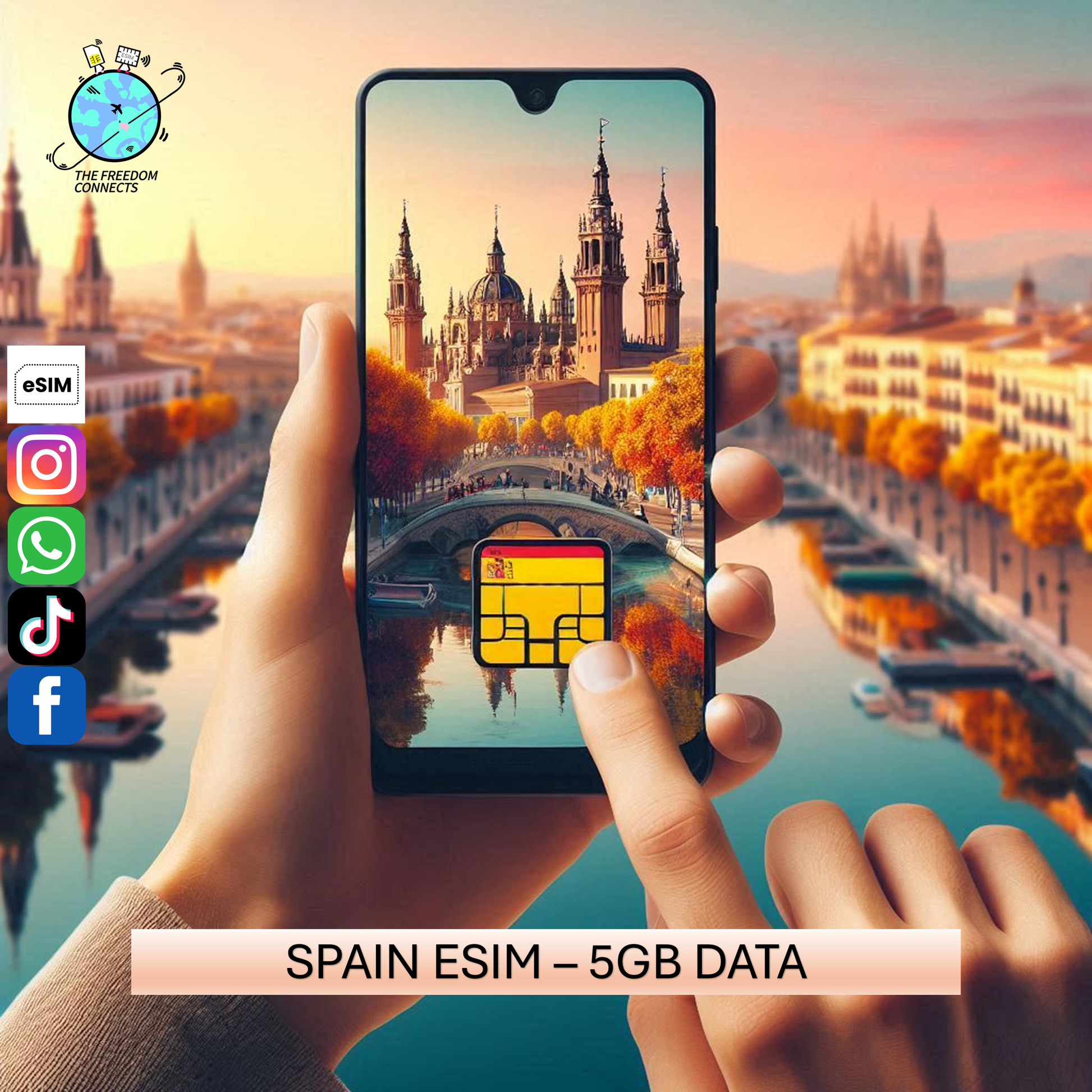 SPAIN ESIM 5GB DATA