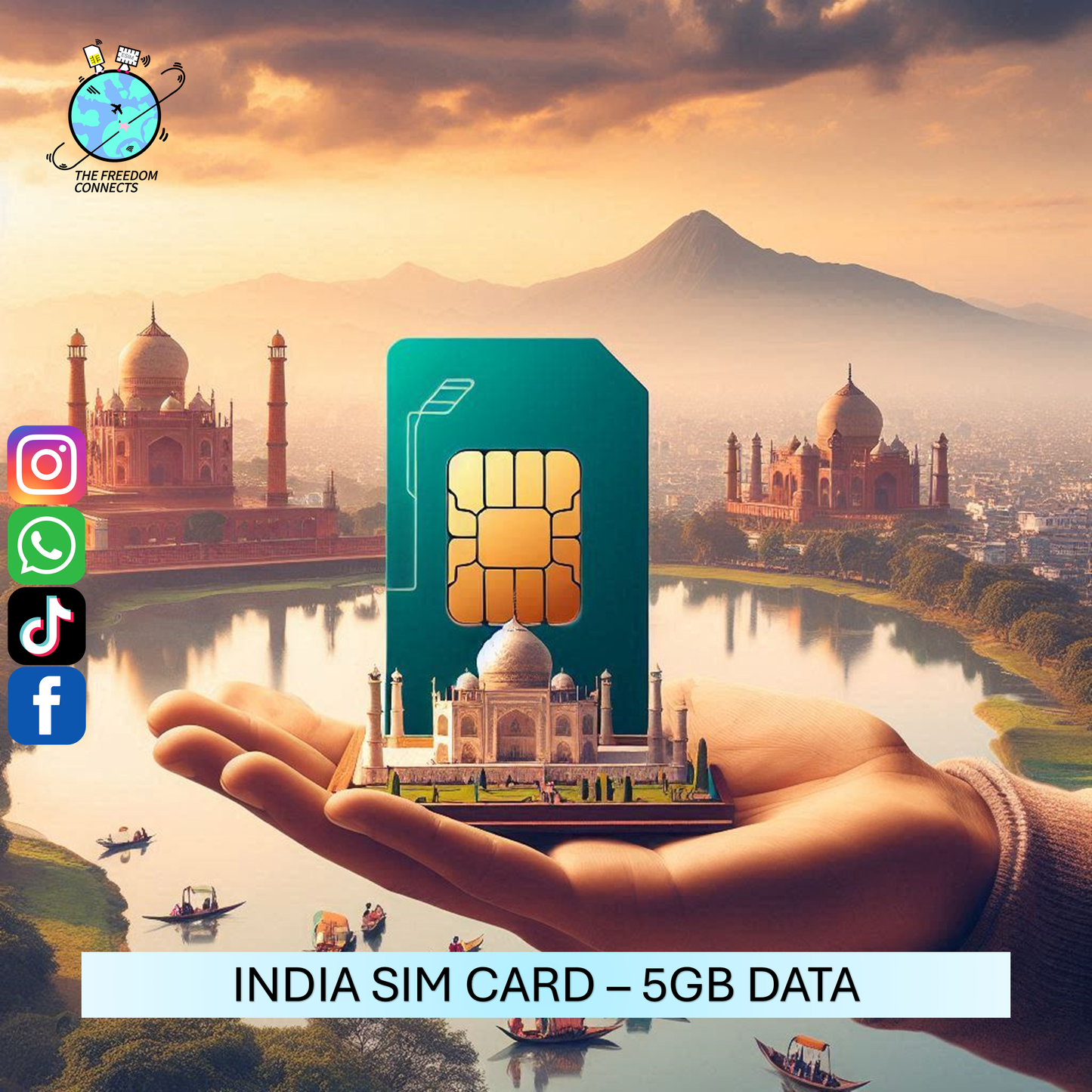 INDIA SIM CARD 5GB DATA