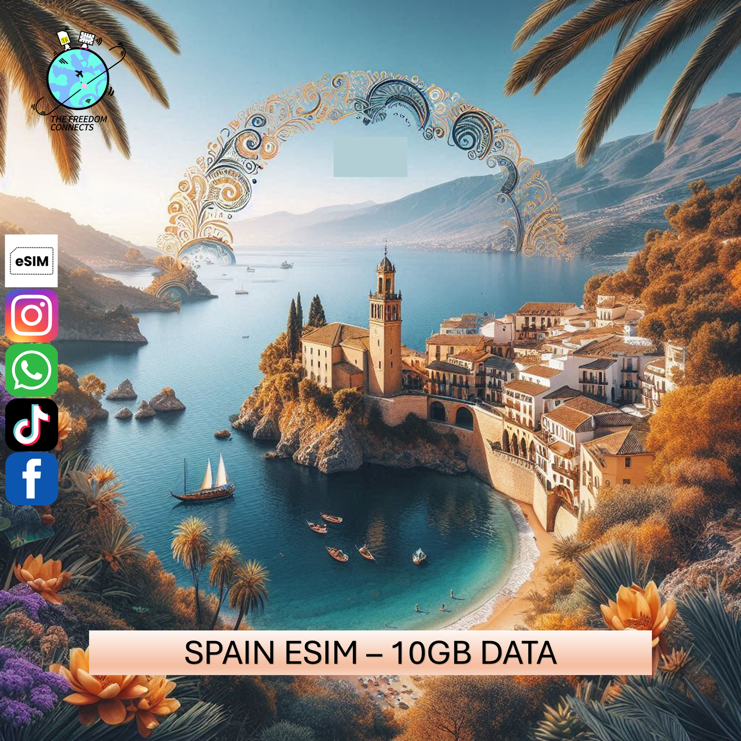 SPAIN ESIM 10GB DATA