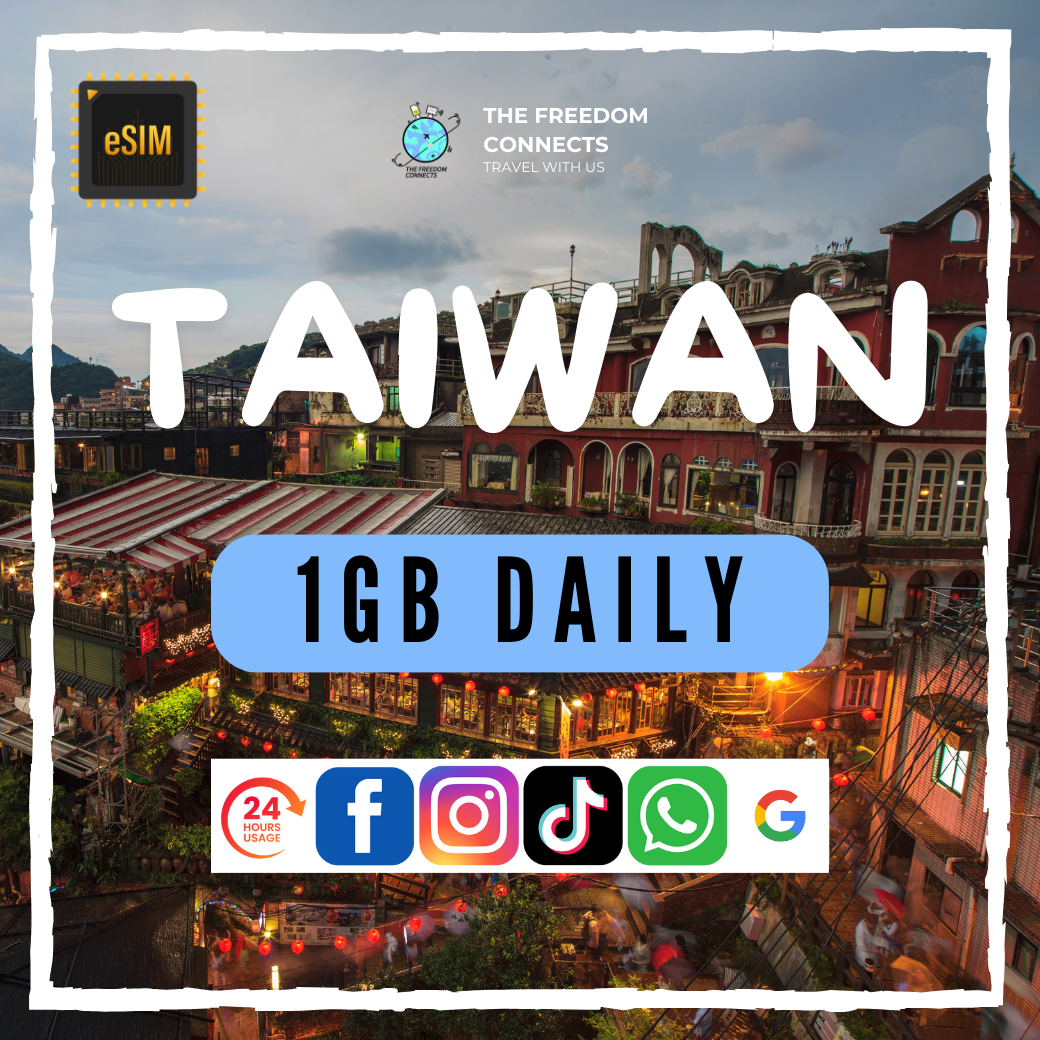 TAIWAN 1GB DAILY