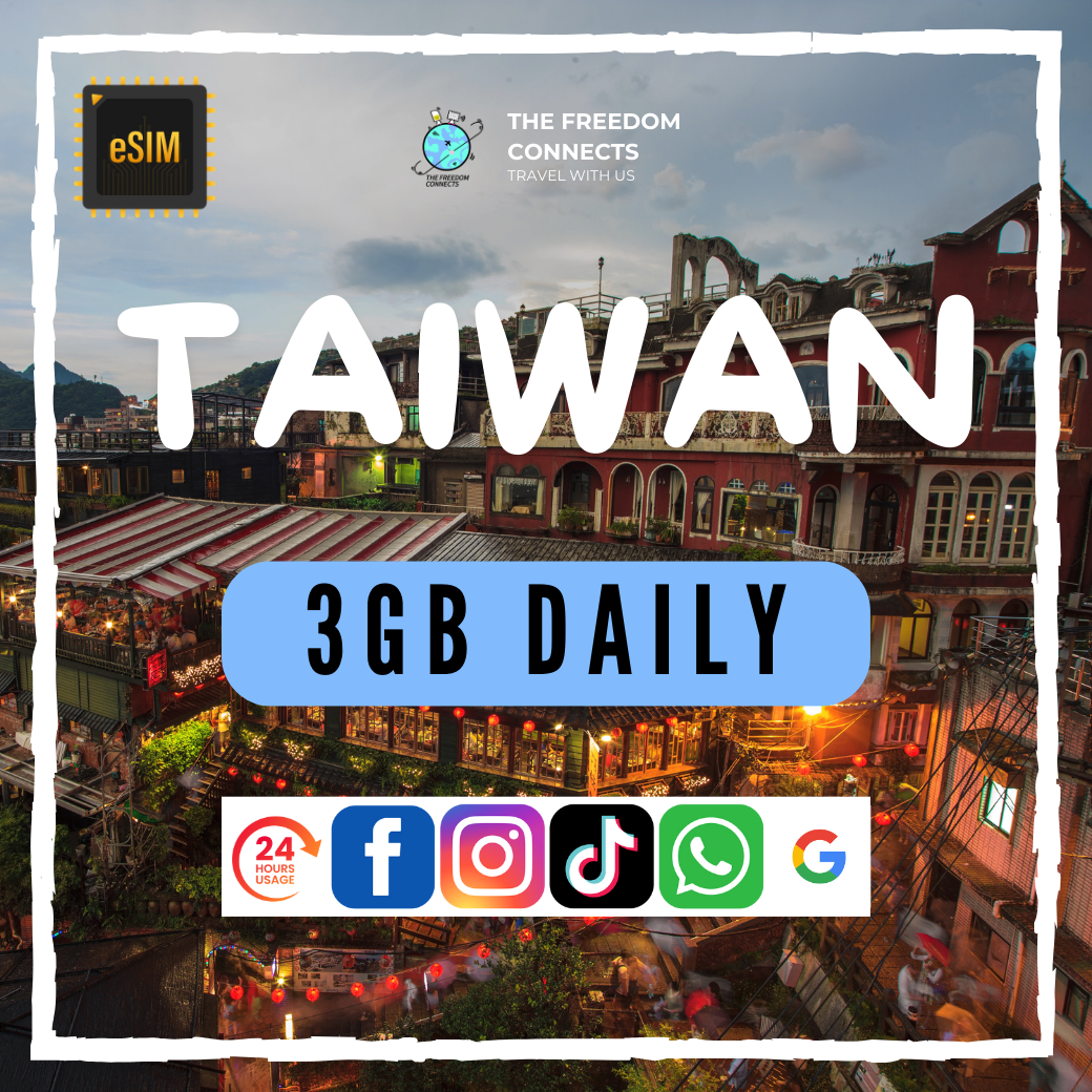 TAIWAN 3GB DAILY