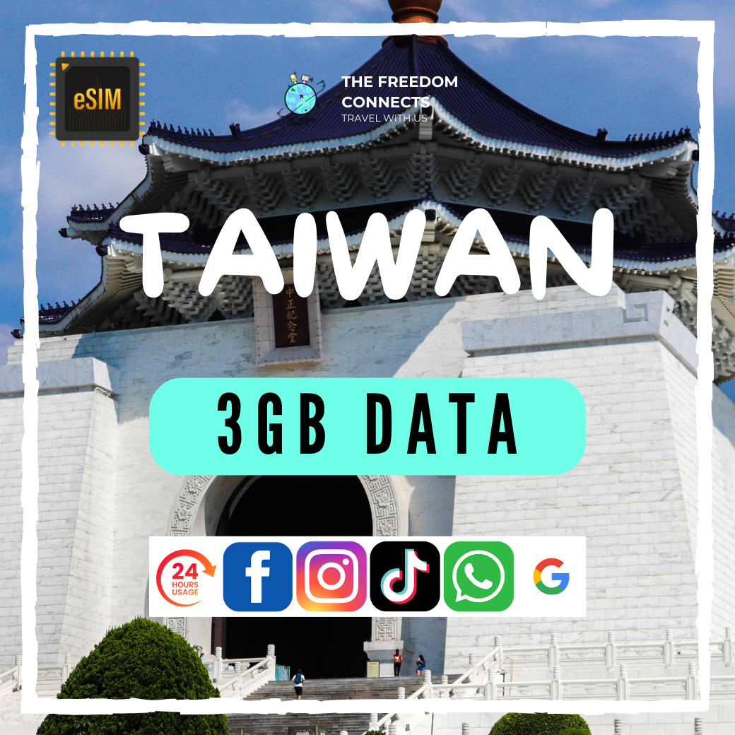 TAIWAN 3GB DATA