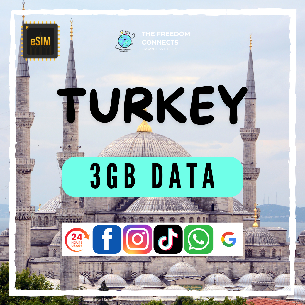 TURKEY 3GB DATA