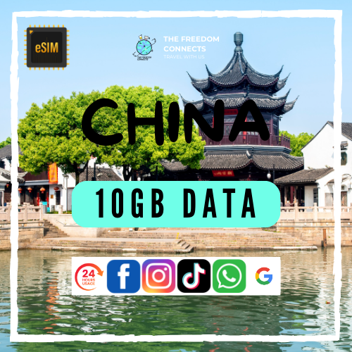 CHINA 10GB DATA